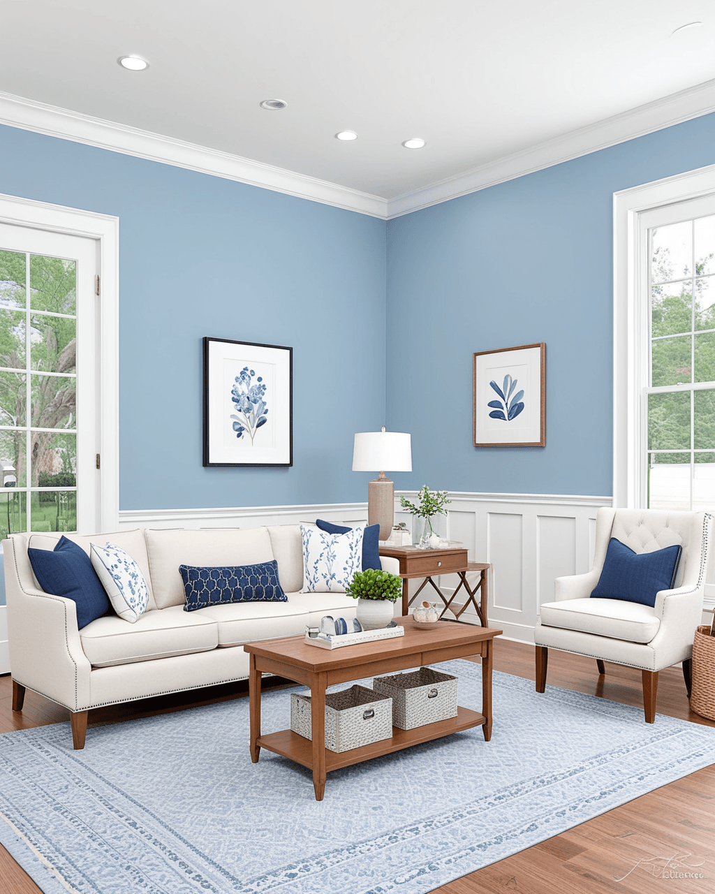 Cool Living Room Interior paint color combination — Rest Assured